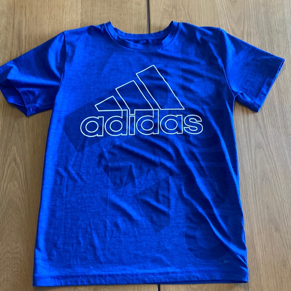 Boys athletic Adidas shirt size medium